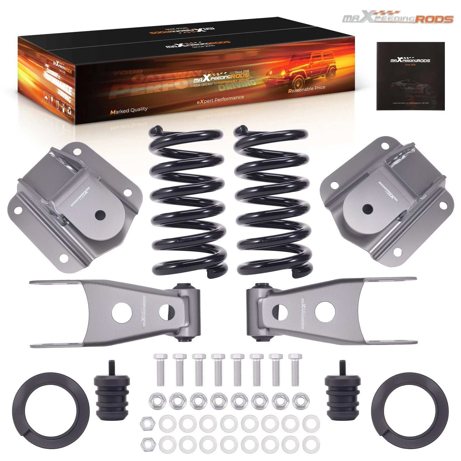 2"/3" Front 4" Rear Drop Kit for Dodge Ram 1500 2WD (1994–1999)