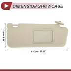 Sun Visor No.74310-04081-E0 for Toyota Tacoma (2005–2008) Right Side