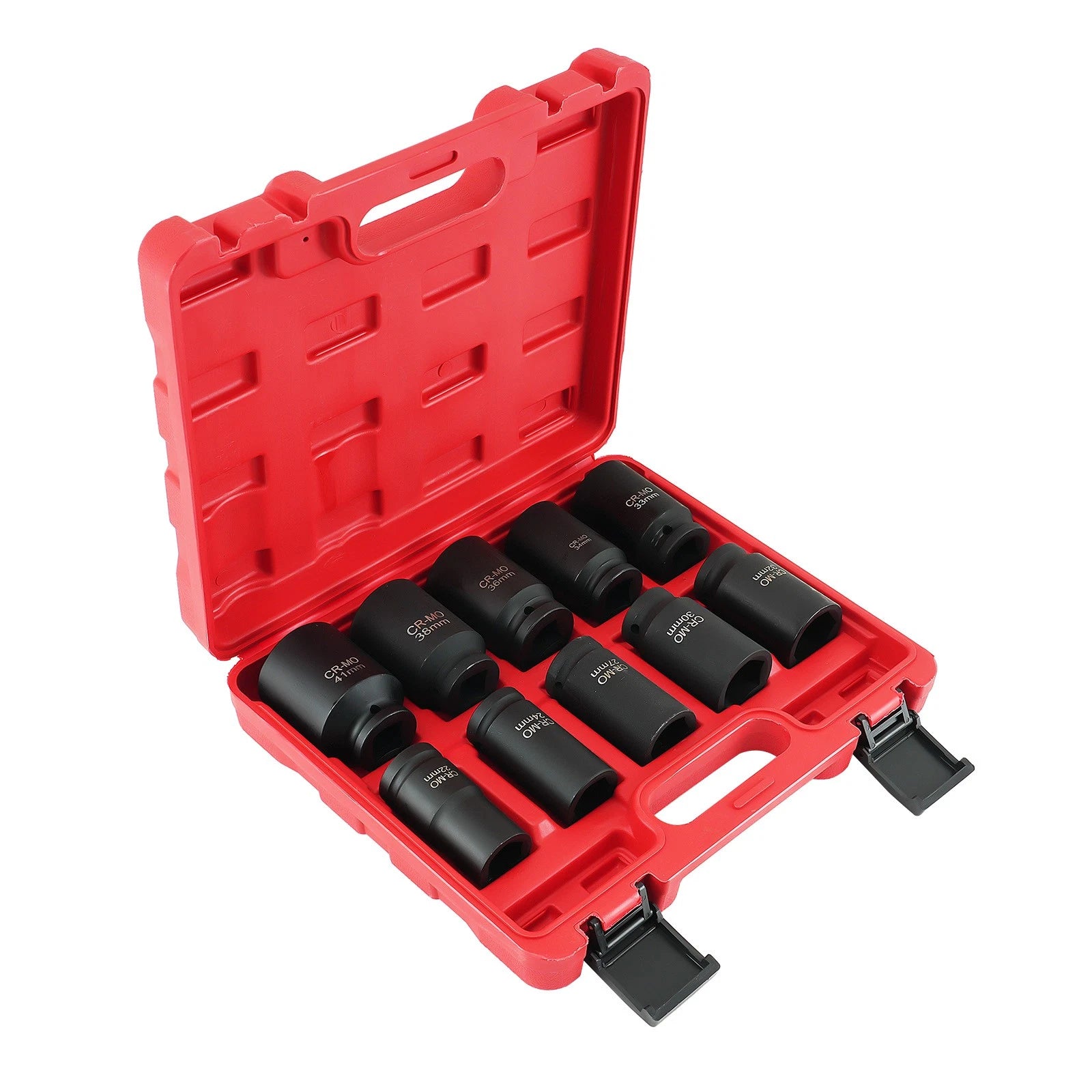 1/2" 3/4" Drive Deep Impact Socket Set 8-32mm 22-41mm 6 &12 Point Impact Socket