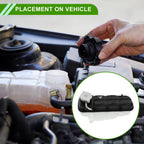 Coolant Expansion Overflow Tank No.2025000249 for Mercedes-Benz C230 (1994–1998)