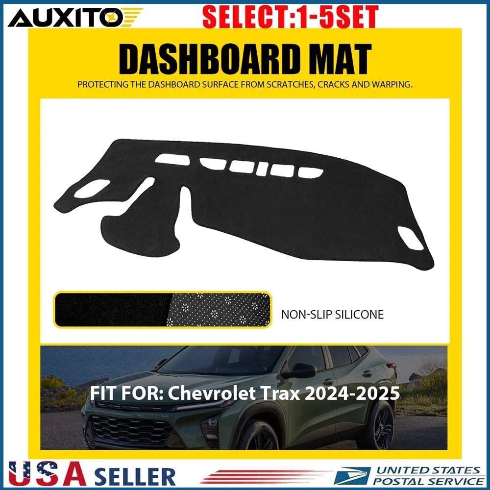 Non-Slip Dashboard Cover Pad Mat for Chevrolet Trax (2014–2021)
