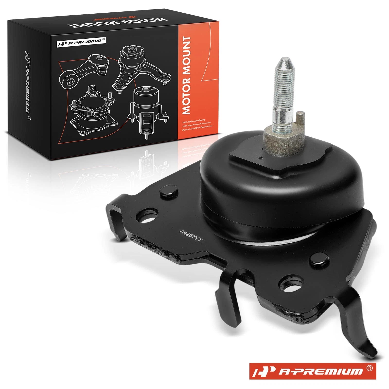 Front Right Engine Motor Mount for Toyota Tundra for 2007-2021, Sequoia 2008-2022