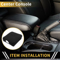 Center Console Lid Armrest Cover for Dodge Ram (Microfiber Leather)