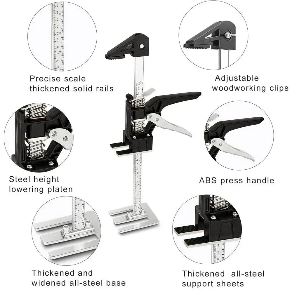 Labor Saving Arm Jack 300KG Adjustable Height for Furniture