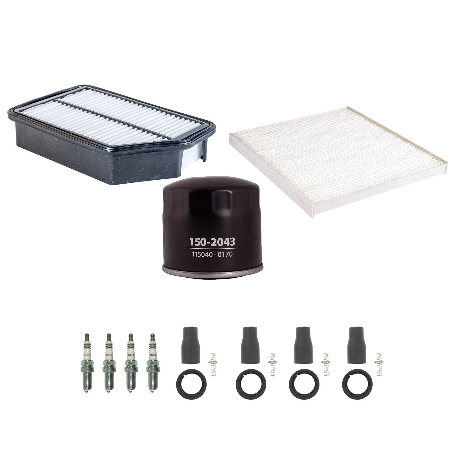 Tune Up Kit with 4 NGK Spark Plugs & Boots for Sportage Tucson