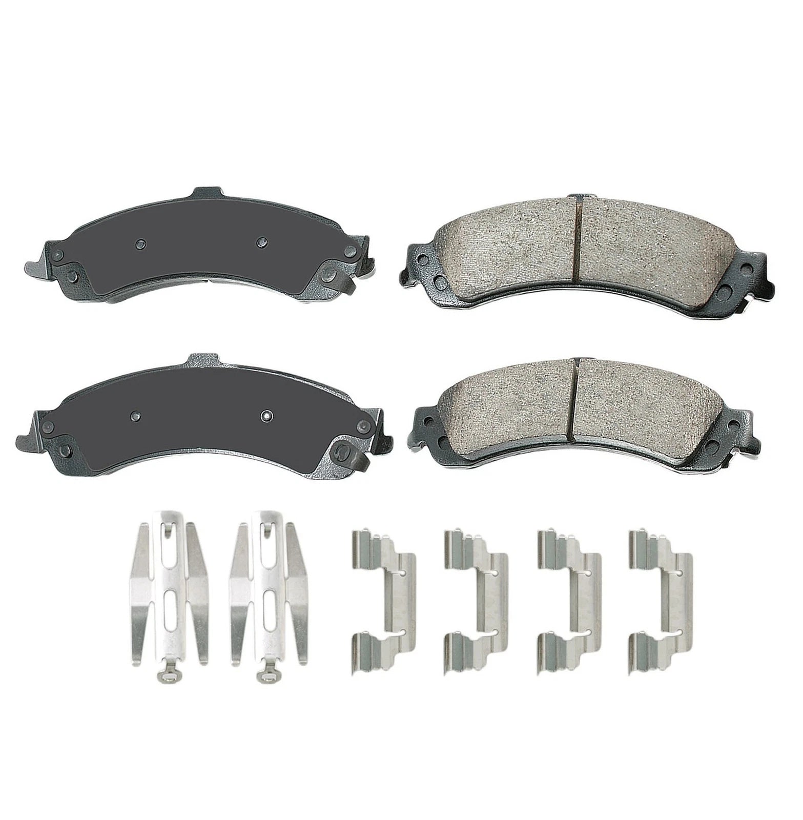 Rear Brake Kit 330mm Disc Rotors & Akebono Ceramic Pads for Cadillac Chevy GMC