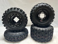 Set of 4 DWT G3 Beadlock Wheels & GBC XC Master Tires for TRX 450R 400EX 250R LTR450