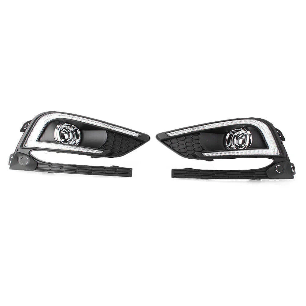 Pair LED Daytime Running Fog Lights for Chevrolet Cruze (2016-2017)