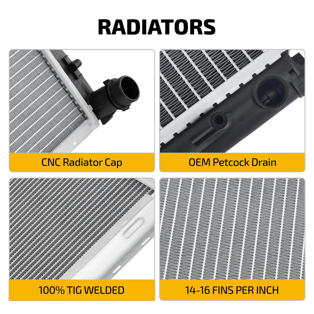 Aluminum Cooling Radiator for BMW X3 (2004–2006)