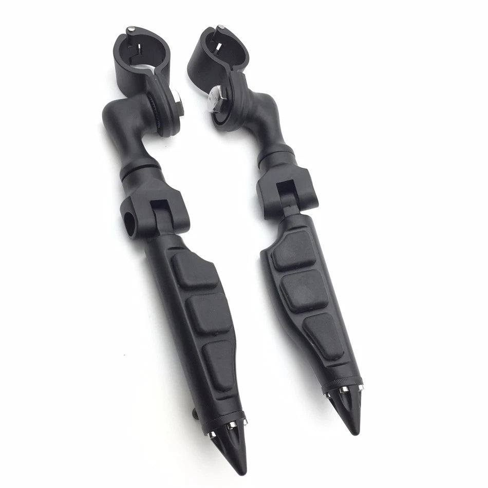 1.5" Black Stiletto FootPeg for Harley Sportster 883 1200 (2004–2023)