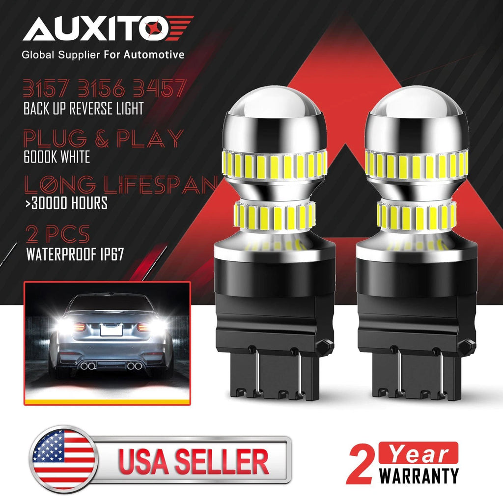 2X LED Daytime Running Light Bulb for AUXITO 3157 (YYYY–YYYY)