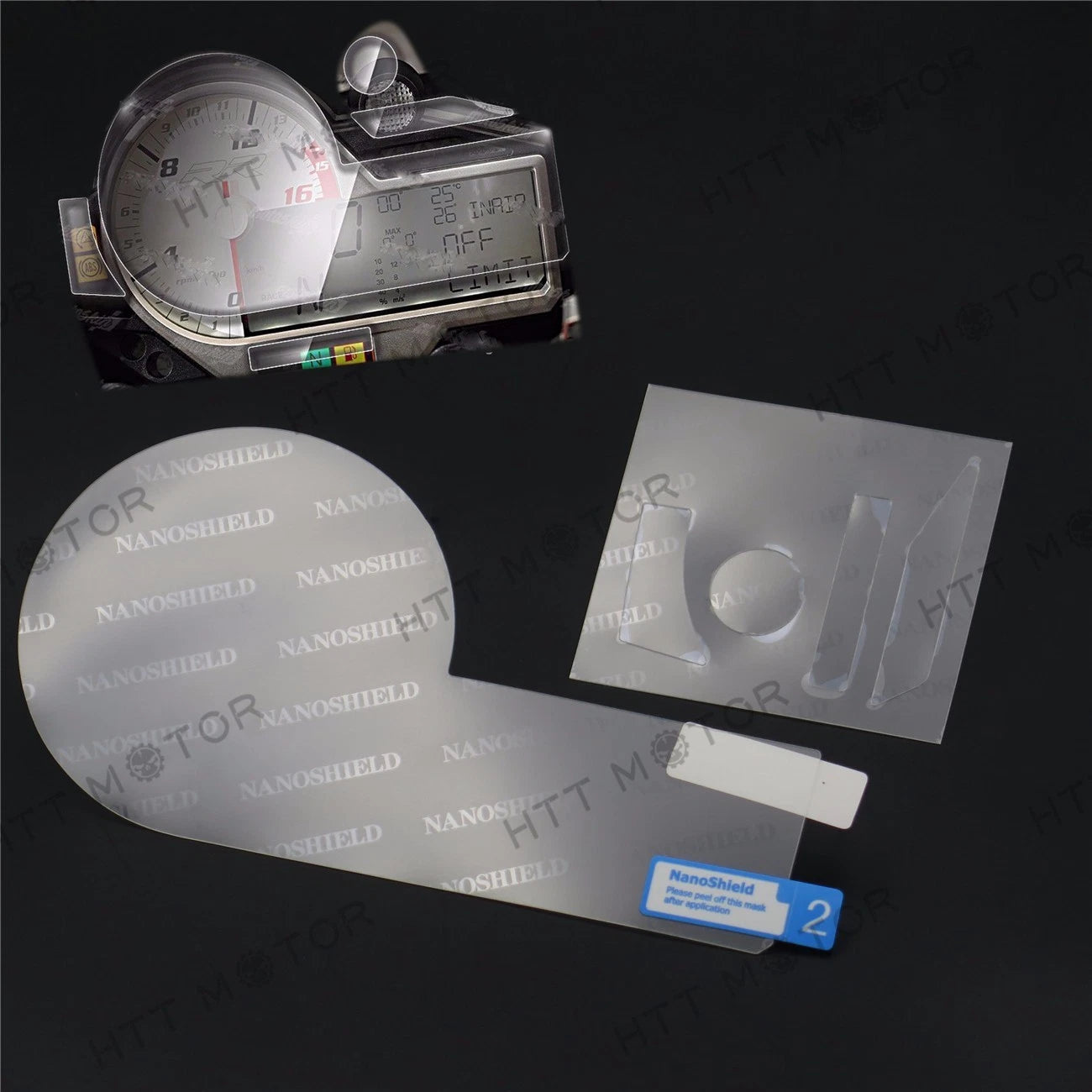 Scratch Protection Film Screen Protector for BMW S1000R RR XR (2015–2016)