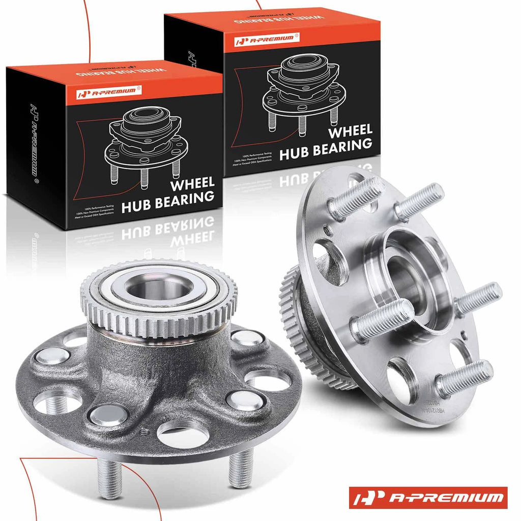 2X Rear Wheel Hub & Bearing Assembly for Honda Civic (2004–2005)