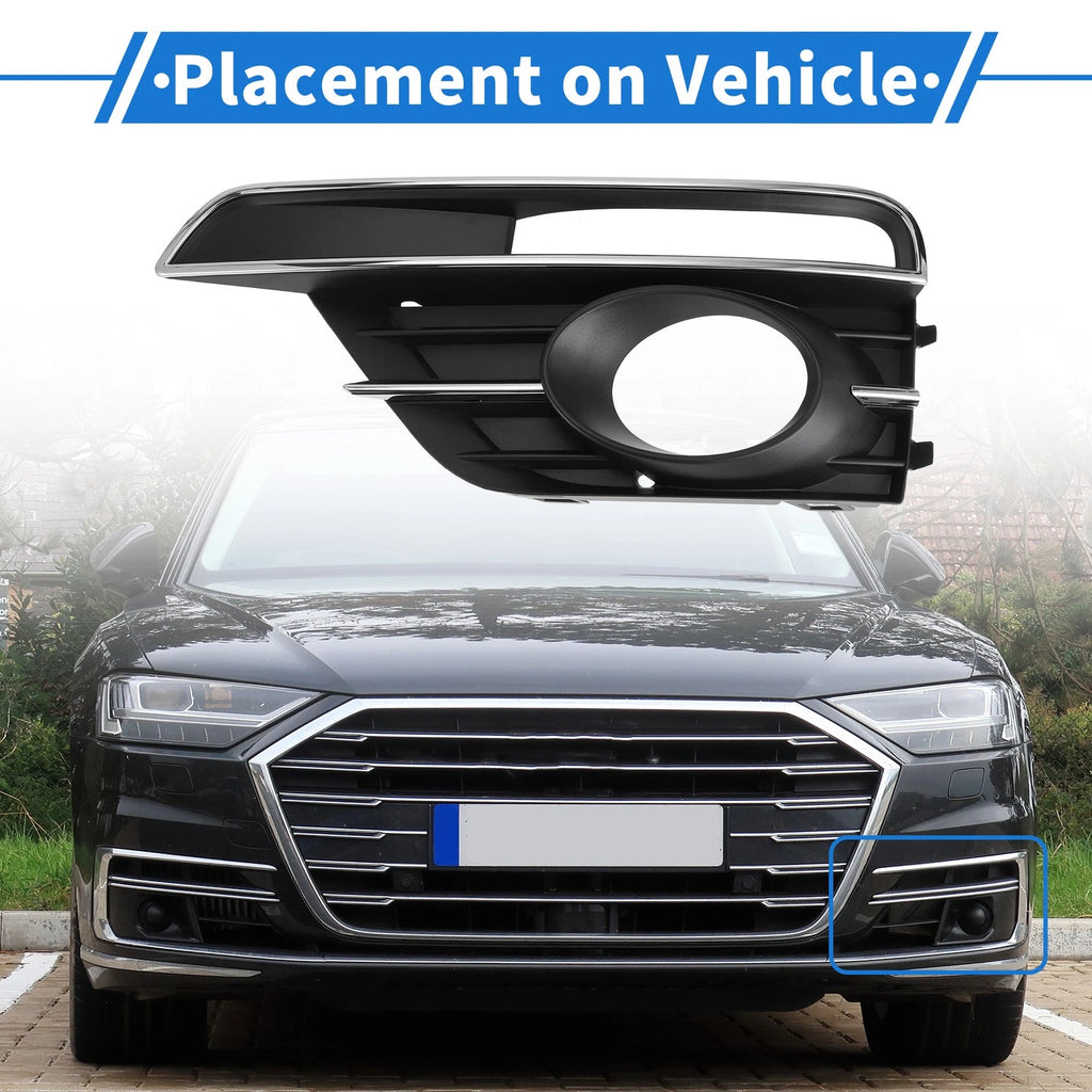 1pc Fog Light Grill for Volkswagen Beetle (2016–2019) No. 5C5854661J