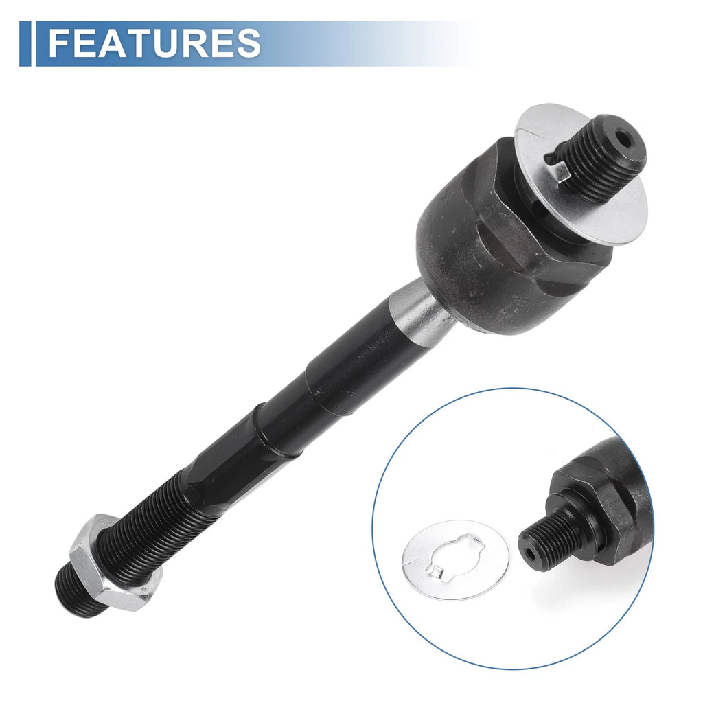 2X Front Inner Tie Rod End Links for Kia Sorento, Hyundai Santa 