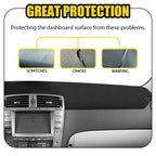 Leather Dashboard Cover for Lexus IS250 IS350 (2006–2011) Dashmat Pad