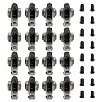 Set of 1.50 Ratio 3/8" Stainless Steel Roller Rocker Arms for SBC 350 (1969–1995)