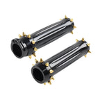 1'' Spikes Motorcycle Hand Grips for Harley Touring Dyna Softail