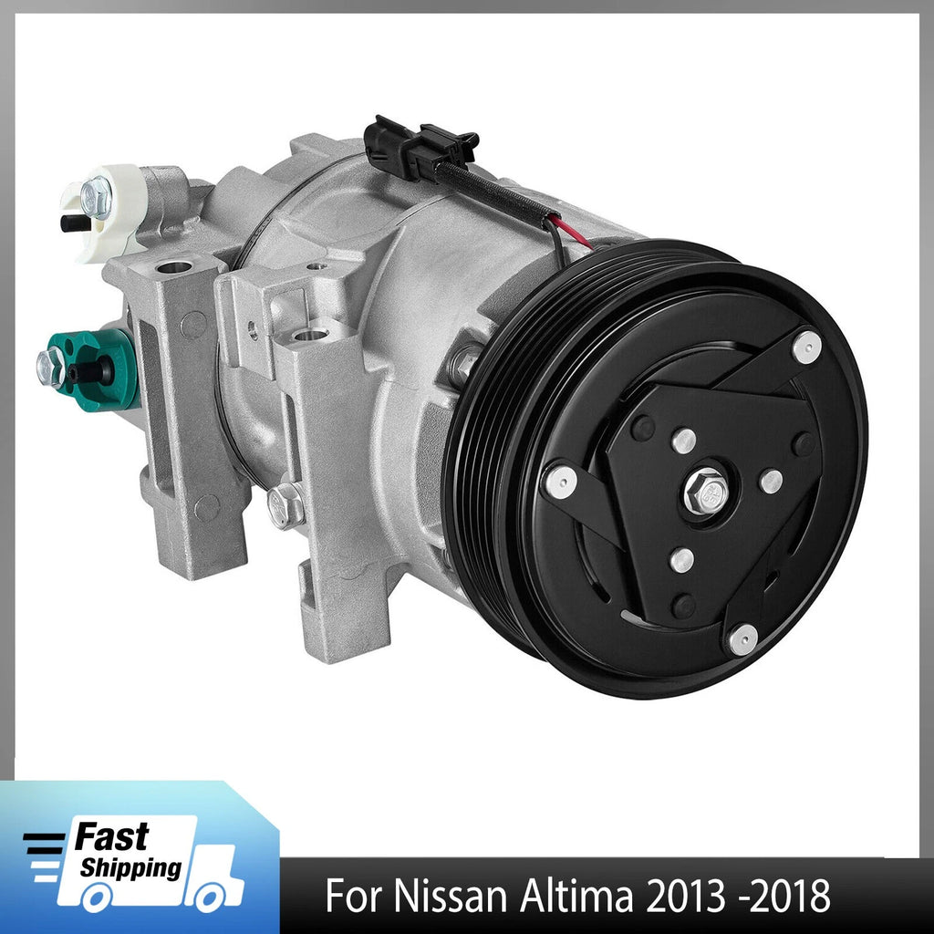 A/C Compressor w/ Clutch for Nissan Altima 2.5L (2013–2018)