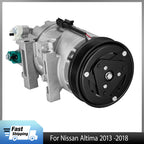 A/C Compressor w/ Clutch for Nissan Altima 2.5L (2013–2018)