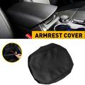 Center Armrest Console Lid Cover for Ford Explorer (2011–2018) Black Leather