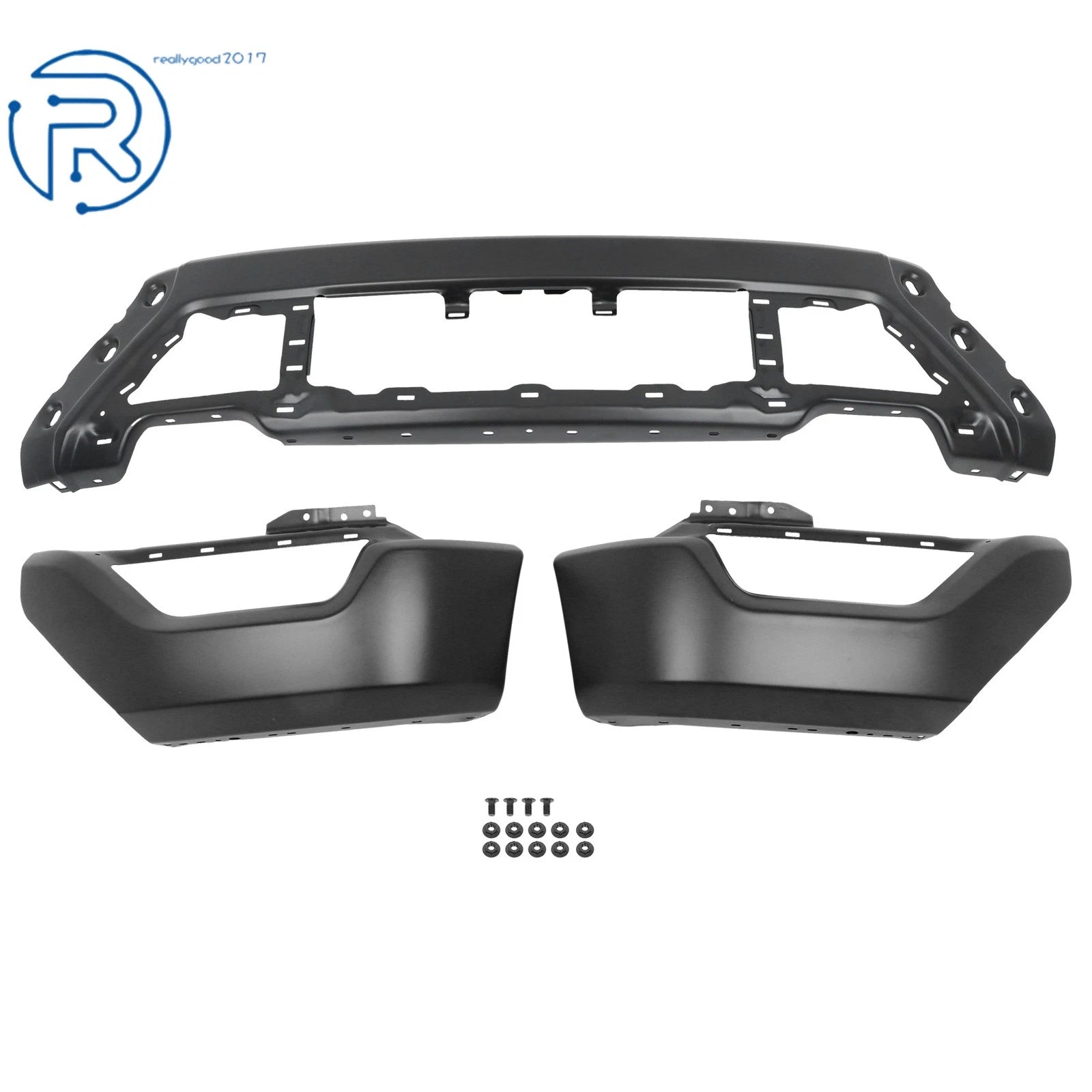 Steel Front Bumper Assembly for Ford F150 (2021-2023)