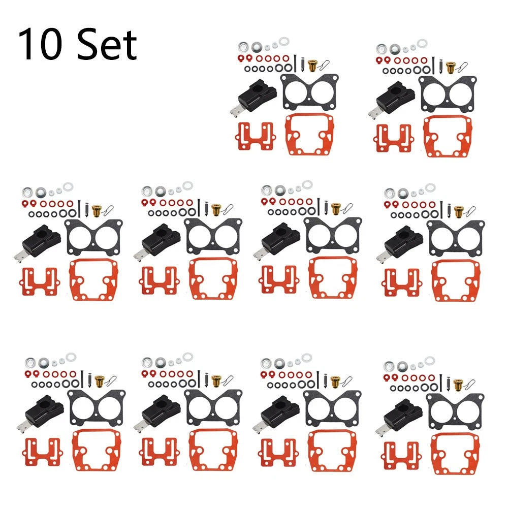 10x Carburetor Repair Kit for Johnson Evinrude V4 85-140HP