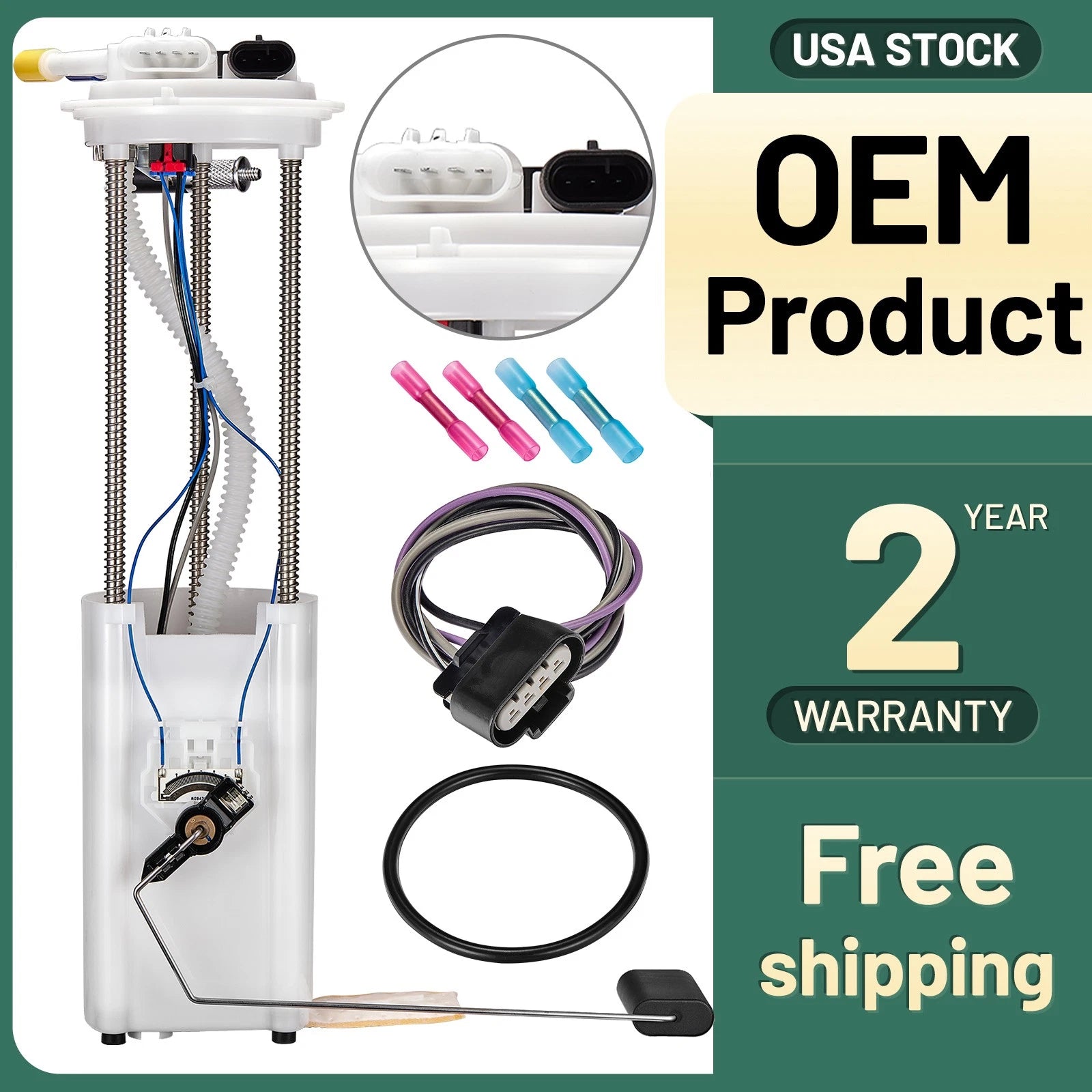 Fuel Pump Assembly for Chevrolet S10 GMC Sonoma Isuzu Hombre (1999–2004)