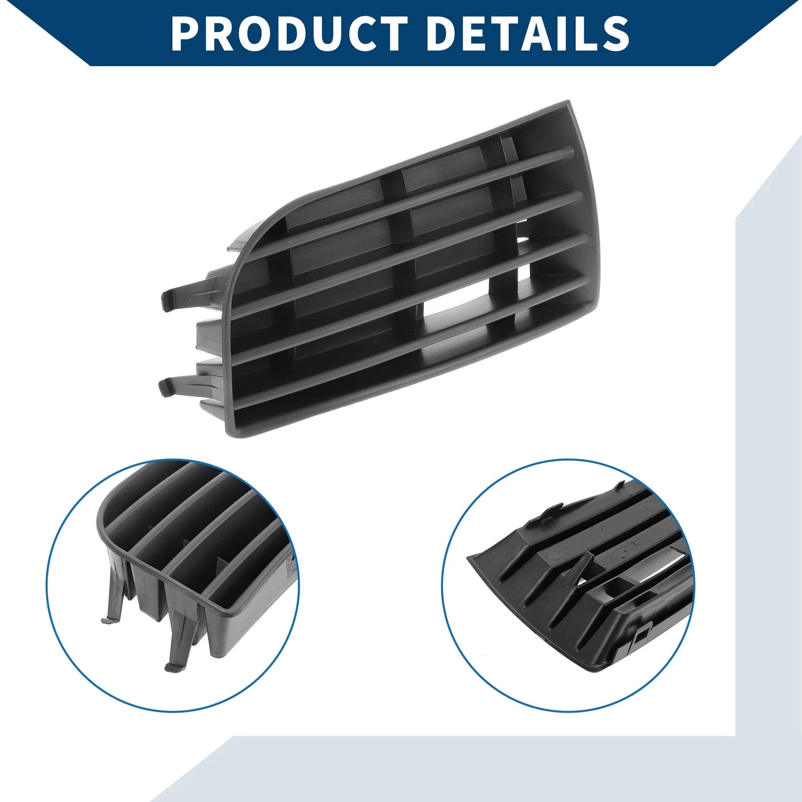 Fog Light Grill for Volkswagen Golf (2005–2009) 1K0853666