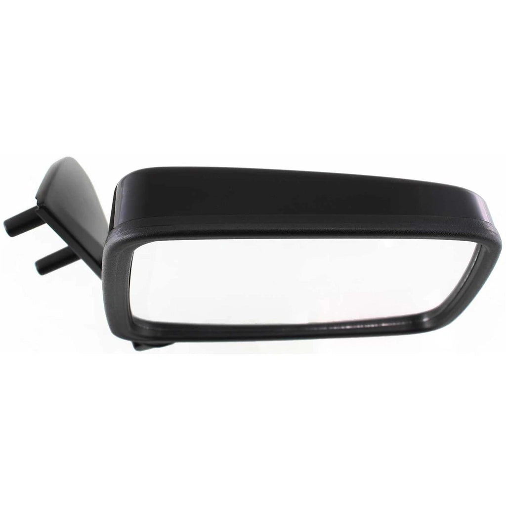 Set of 2 Black Manual Side View Mirrors for Pathfinder D21