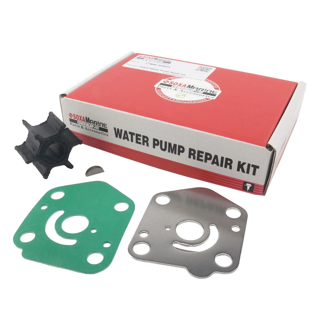 Outboard Water Pump Impeller Repair Kit for Suzuki DF DT 9.9 15 HP (1990–2023)