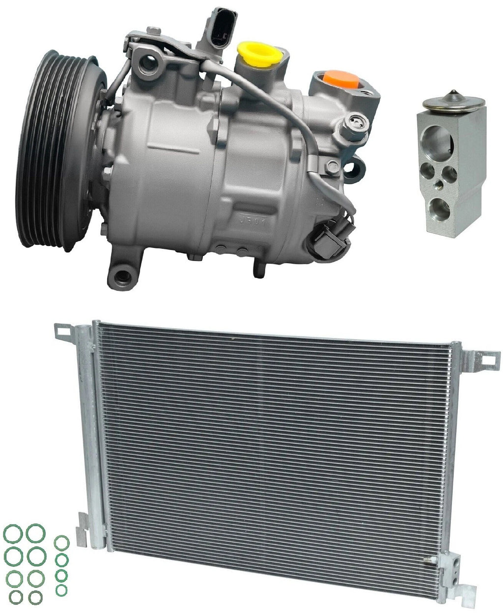 A/C Compressor Kit with Condenser for Audi Q7 3.0L (2019–2020)
