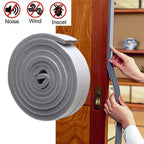 2X Sponge Sealing Strips for Sliding Doors (2cm x 2m)