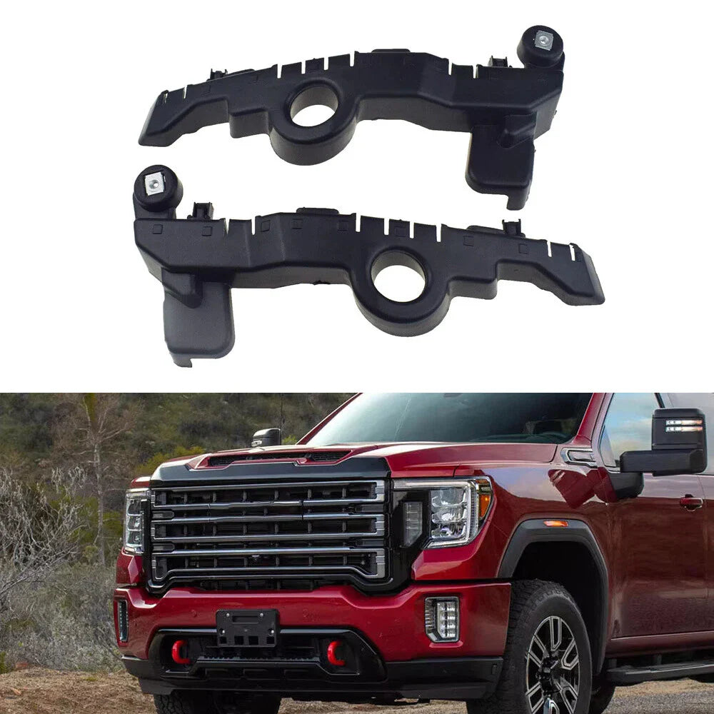 Front Left & Right Bumper Guide Brackets for Sierra 1500 (2019-2023)