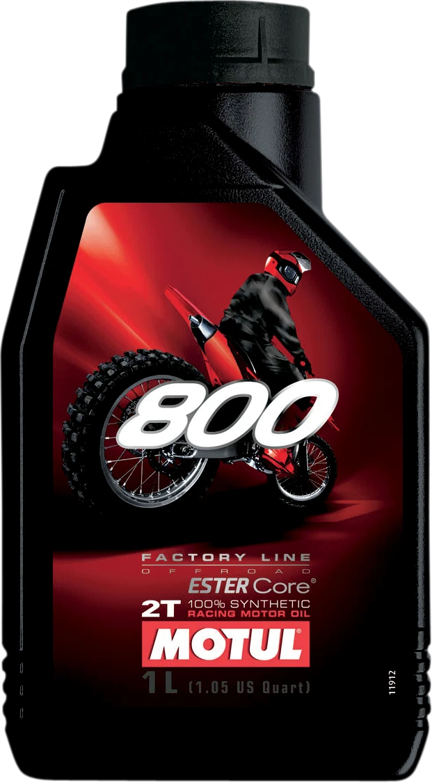 MOTUL 800 2T Synthetic Oil for Off-Road Vehicles (1L) 104038