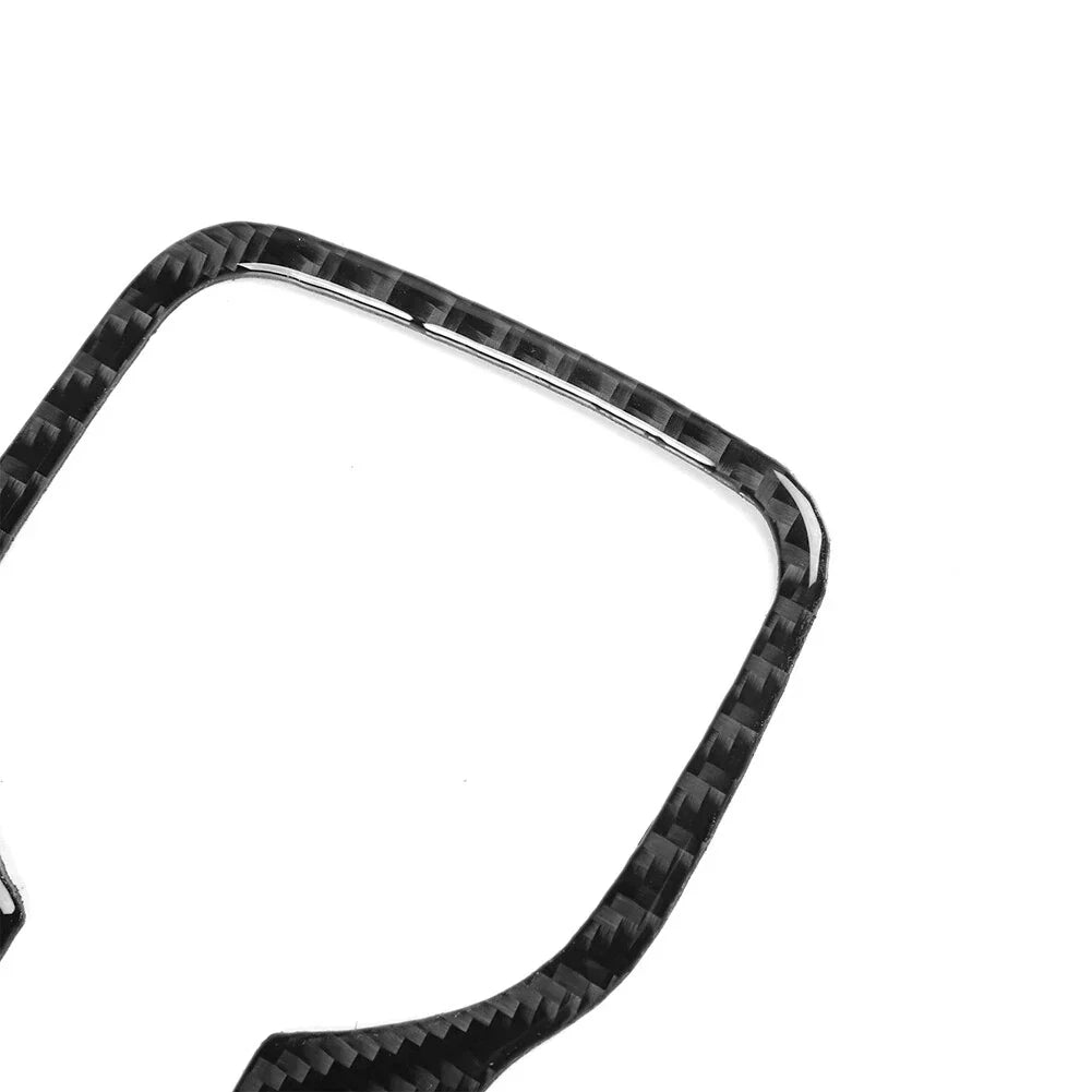 Carbon Fiber Cup Holder Cover Trim for Ford Ranger (2019-2022)