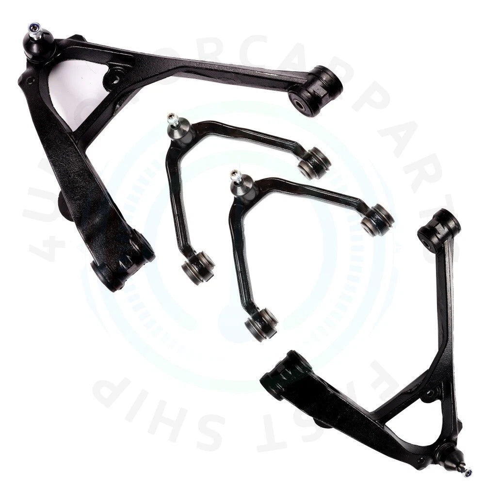 Set of 4 Control Arms for Chevy Silverado Sierra 1500 