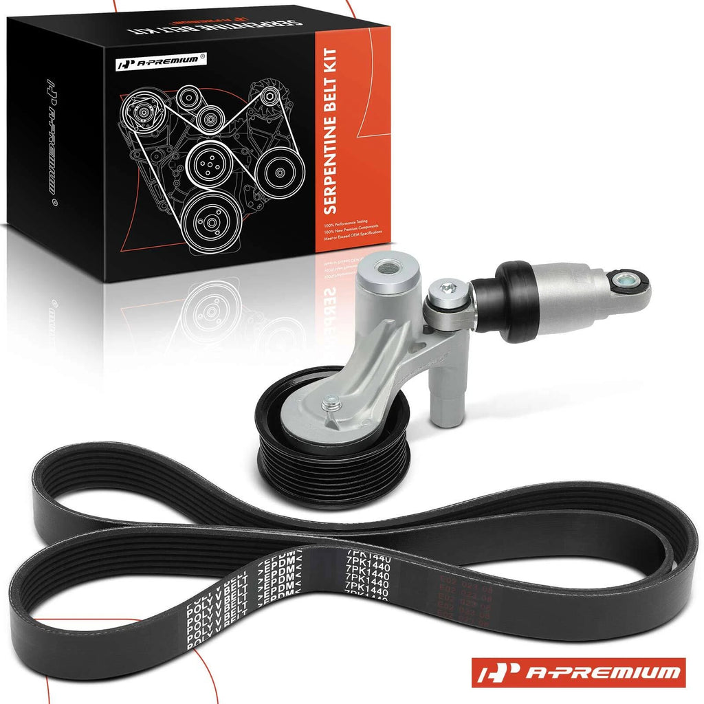 2X Serpentine Belt Drive Component Kit for Honda Accord CR-V (2013–2020)