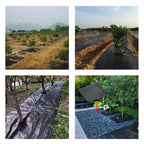 Set of 5 Landscape Fabric Weed Barrier 33FT for Garden Use