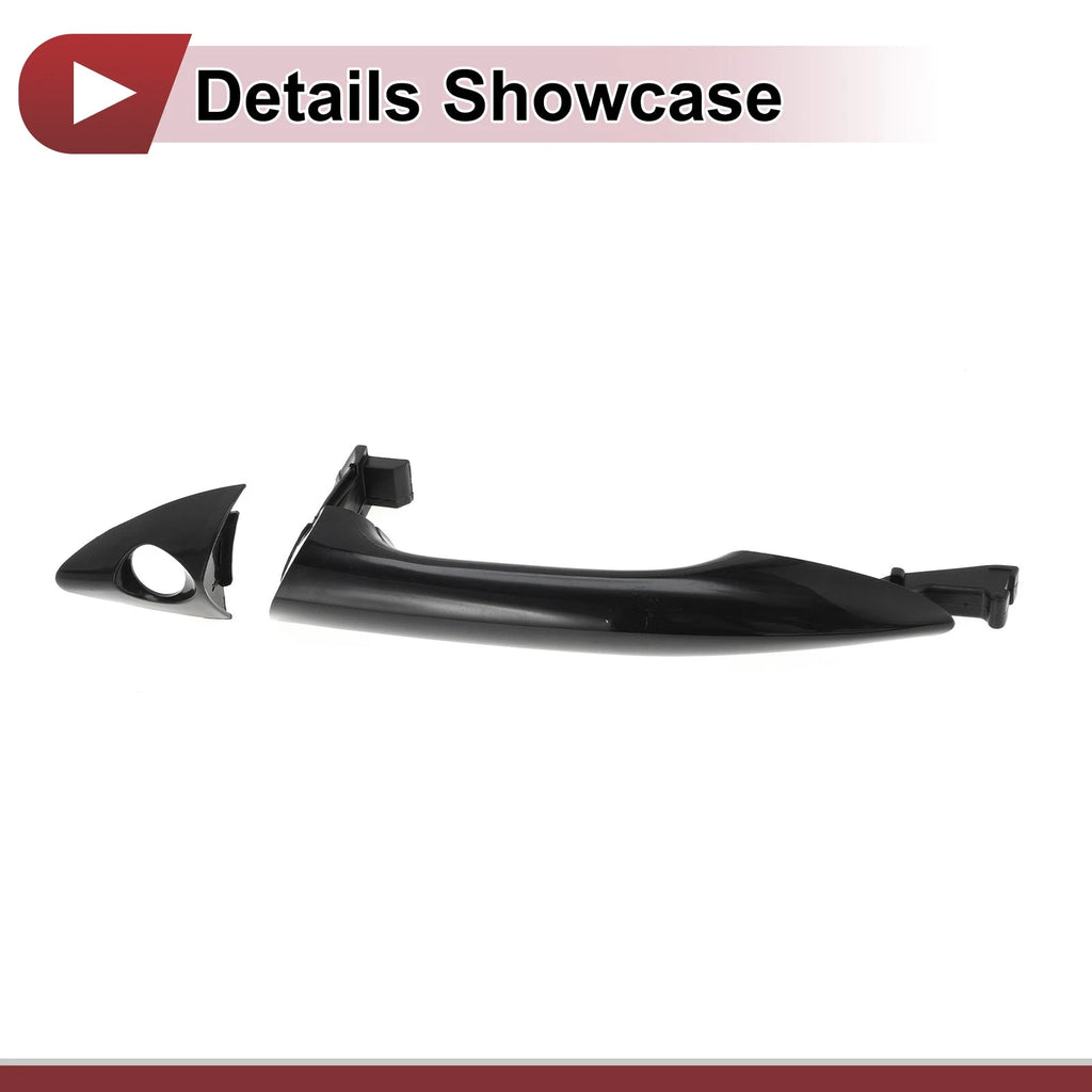 Car Door Handle Grip for Hyundai Elantra (2011–2015) Front Left No. 82651-3X010 Black