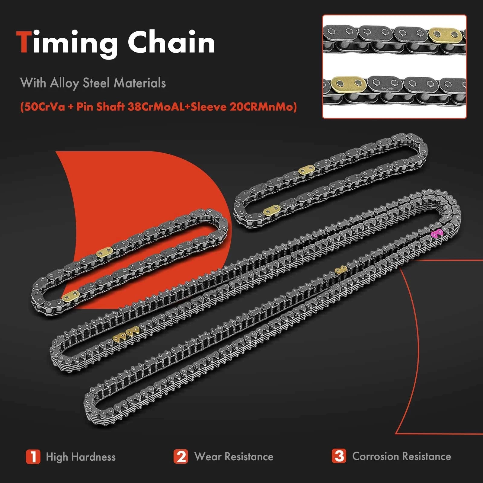 Timing Chain Kit for Ford F-150, Explorer, Transit-150 (2015-2020)