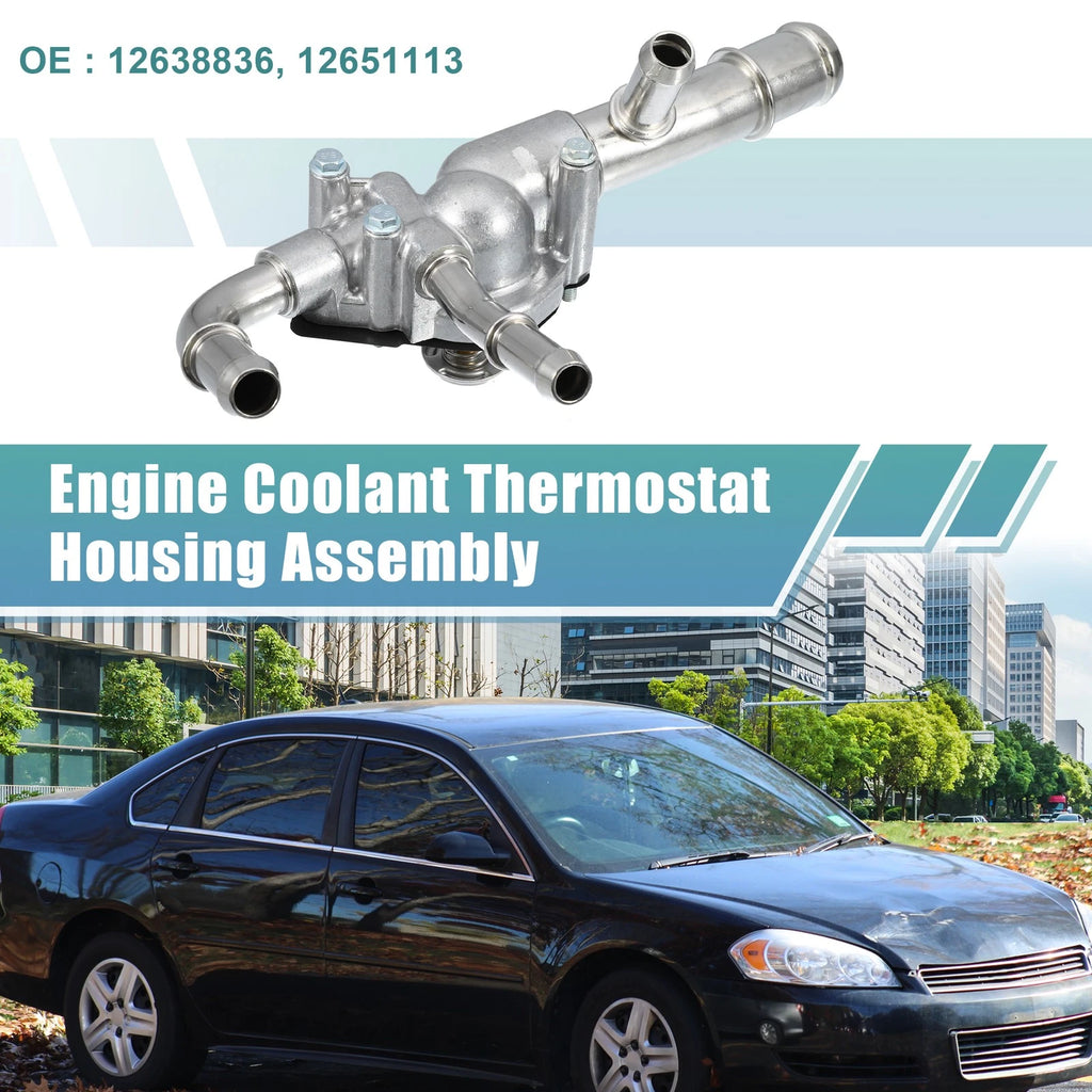Engine Coolant Thermostat Housing Assembly for Chevrolet Impala (2014–2020)
