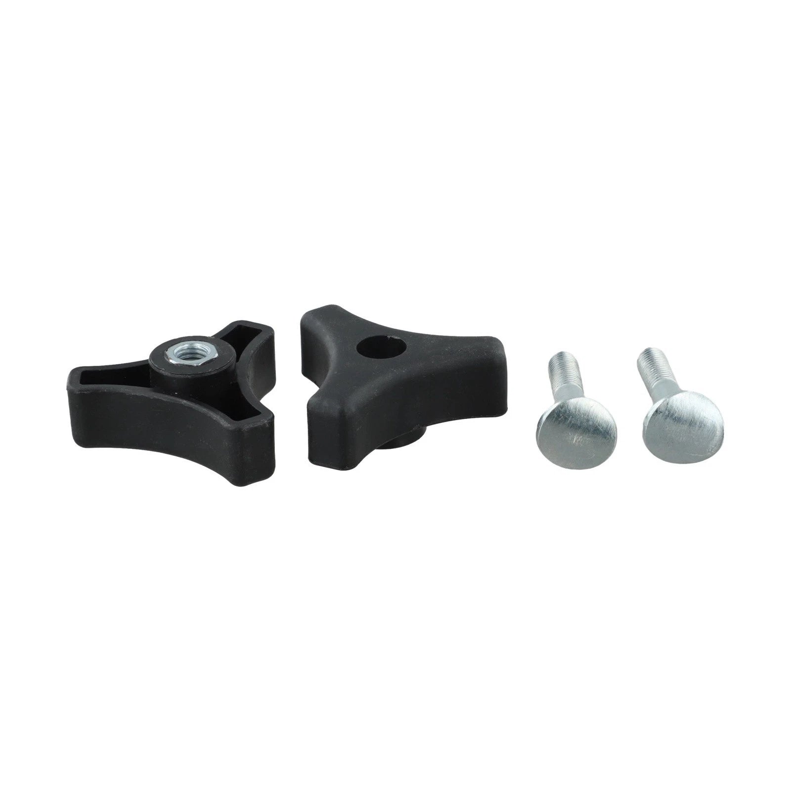 Set of 2 Triangle Bolt Screws for Standard Lawn Mowers