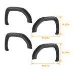 Fender Flares Kit 4PCS for GMC Sierra 1500 (2019–2025) 4WD/2WD
