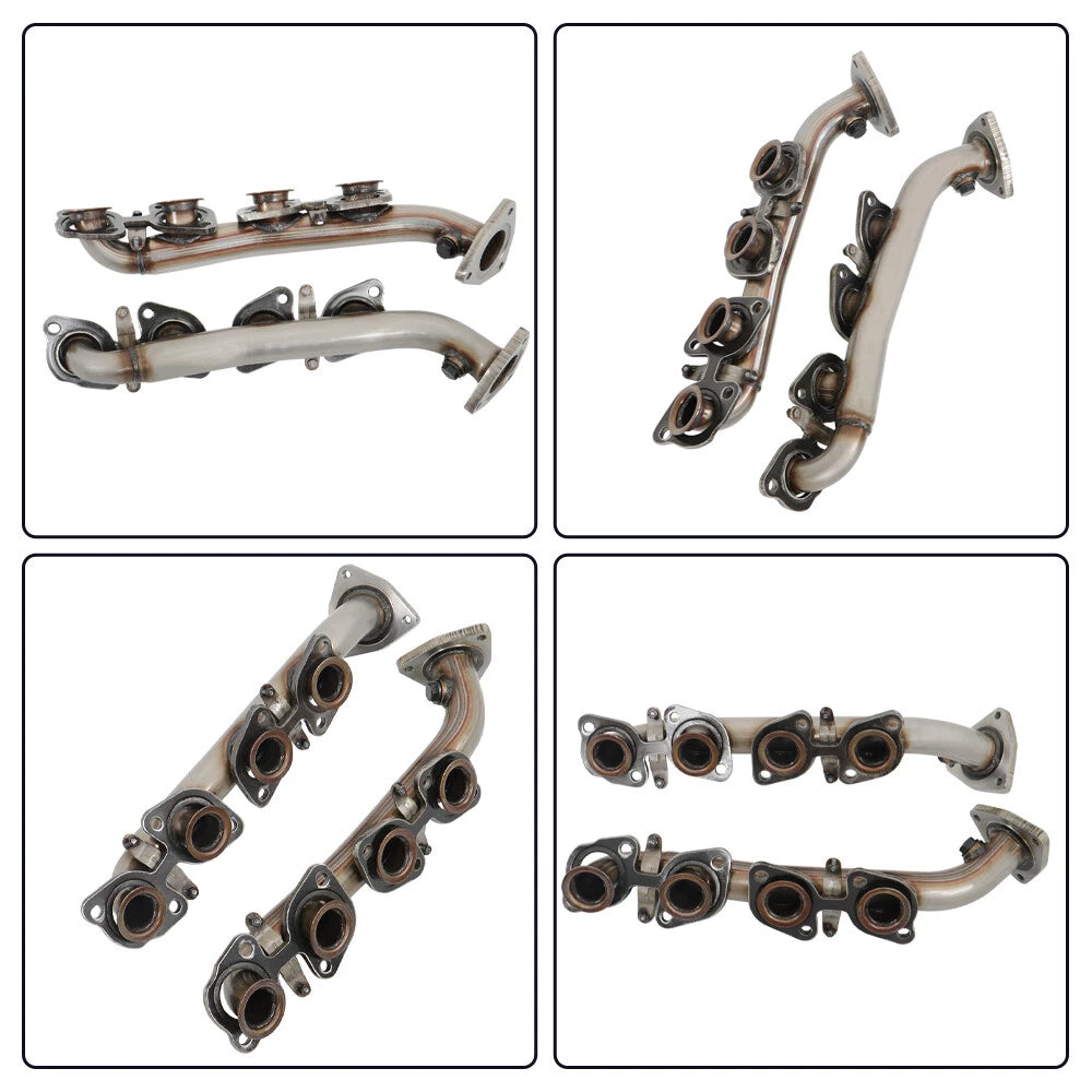 Set of 2 Exhaust Manifolds for Toyota Sequoia (2001–2004) W/Gasket