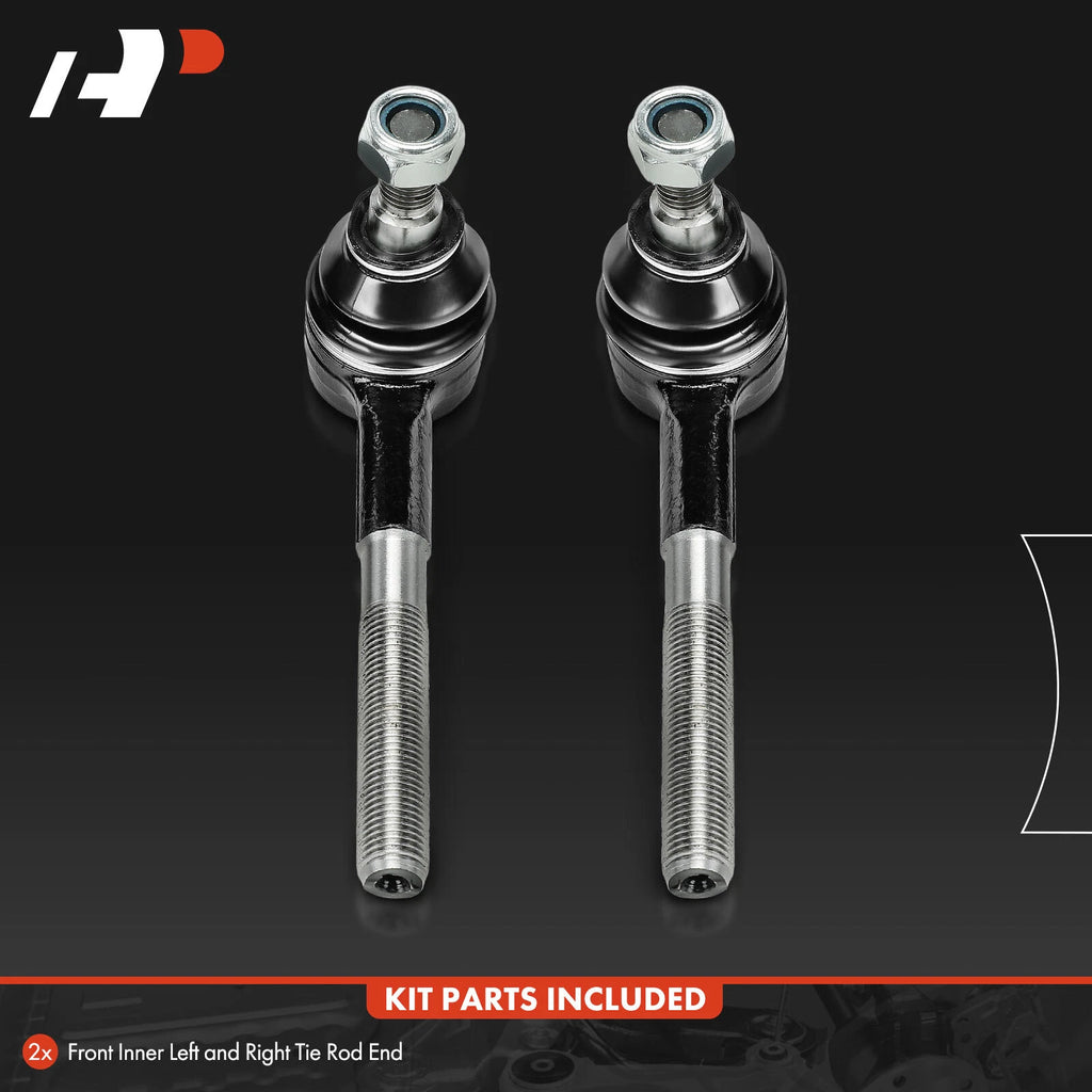 2X Front Inner Tie Rod End for Mercedes-Benz E420 SL500 SL600 (1994–2002)