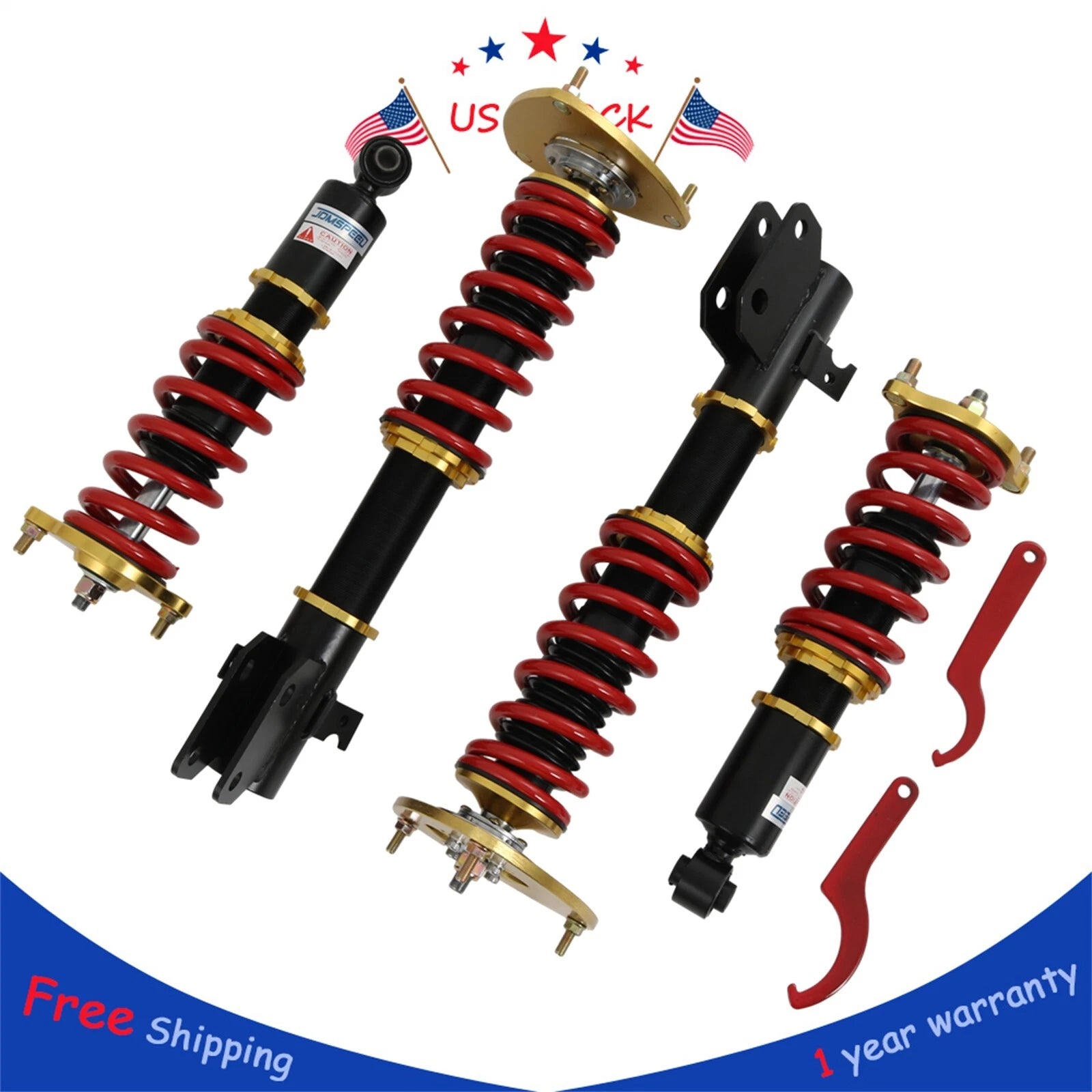 Coilover Struts for Subaru Legacy BL BP (2005–2009) Adjustable Height