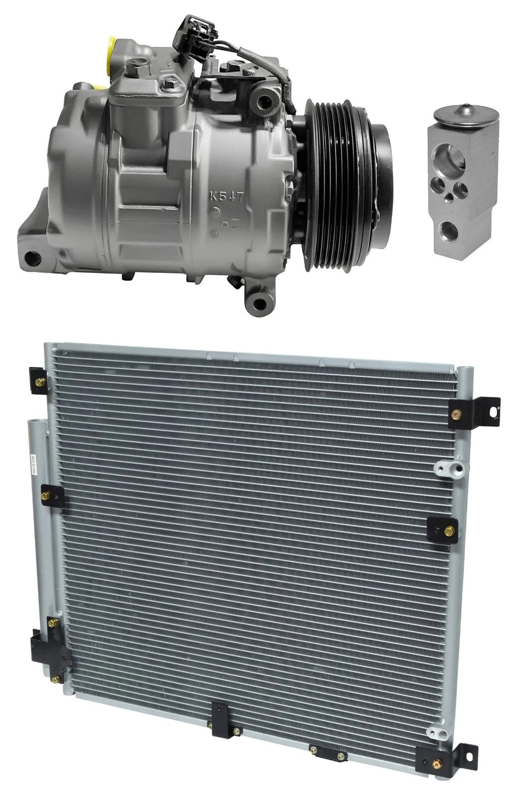AC Compressor Kit W Condenser for Cadillac STS 3.6L (2010–2011)