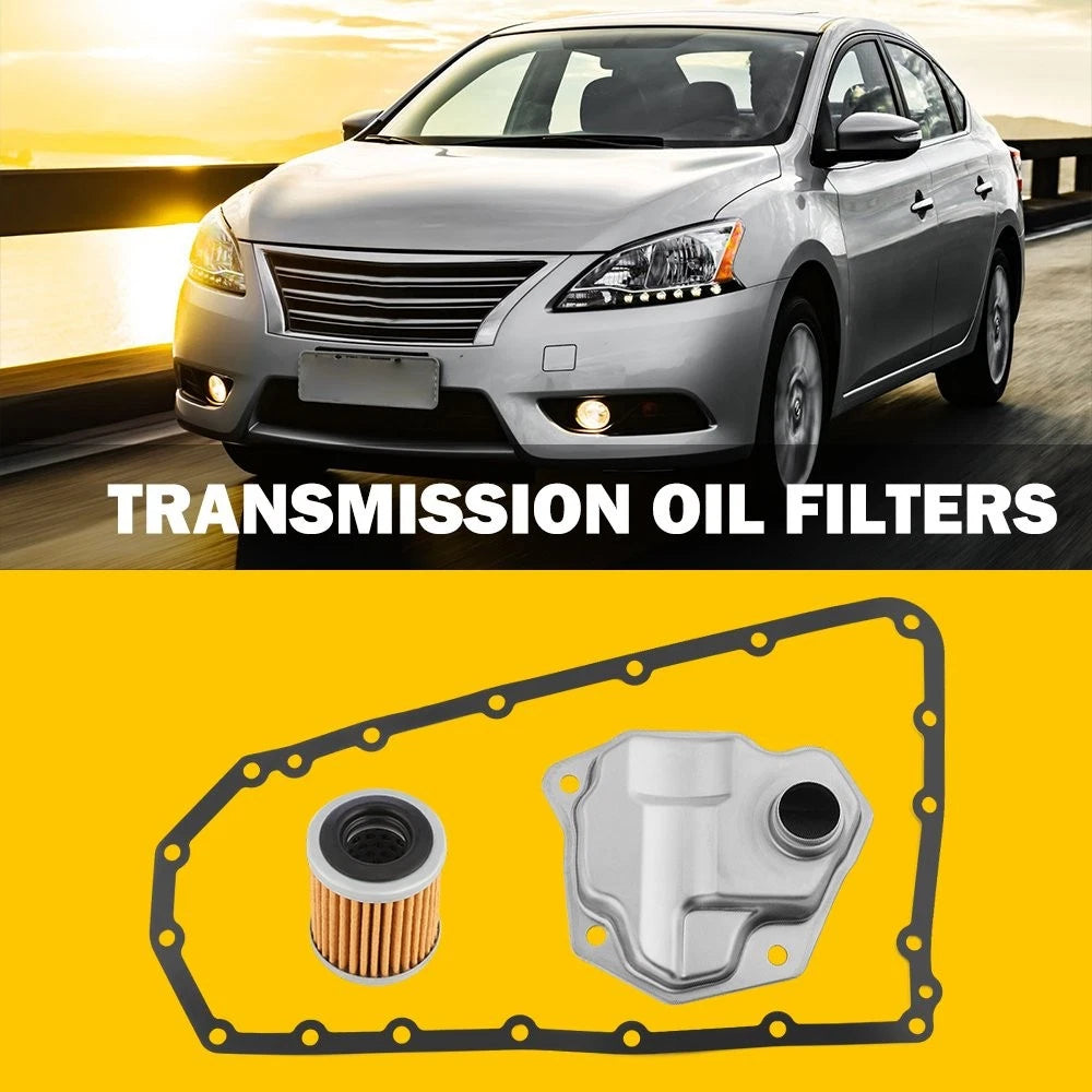 Transmission Oil Filter & Gasket for Nissan Sentra (2009–2012) 2.0 2.5L L4 EXV