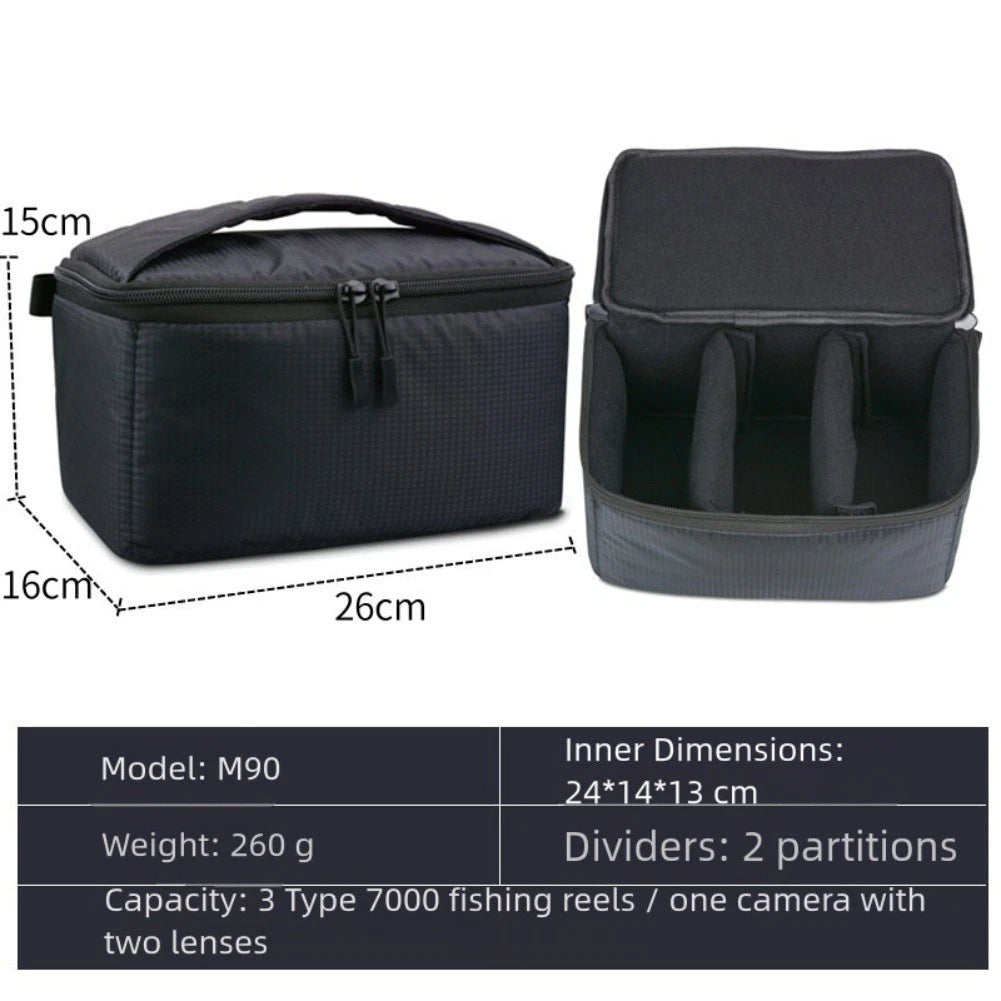 Fishing Reel Organizer Bag for Baitcast & Electric Reels (Multi Size)